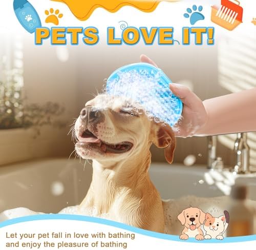 3Pcs Dog Bath Brush, Dog Scrubber - Image 4