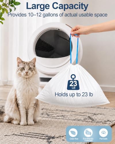 45 Count Automatic Litter Box Liners Compatible - Image 4
