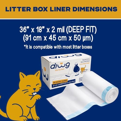 Cat Litter Box Liners, 2 Mil Thick - Image 4