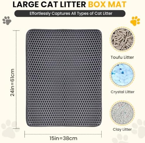 Andalus Brands Medium Cat Litter Mat - Image 4