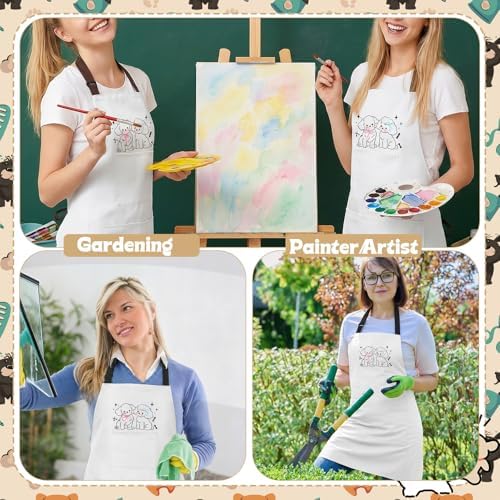 Dog Grooming Apron with 4 Pockets Grooming Apron - Image 7