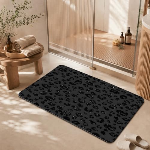 Natural Diatomaceous Earth Bath Mat, Ultra Thin Quick Dry Floor Rug - Image 2