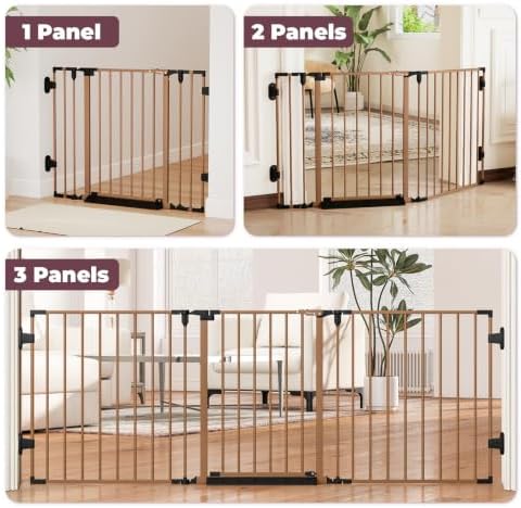 29.4-78" Extra Wide Baby Gate, Long Dog Gates Indoor - Image 6