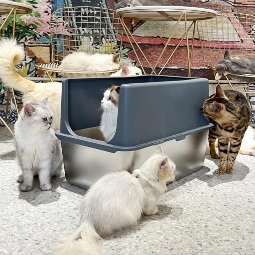 Stainless Steel Cat Litter Box - Image 6