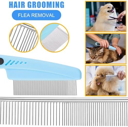 Dog Brush & Grooming Kit – 9-Piece Pet Brush & Deshedding Set - Image 6