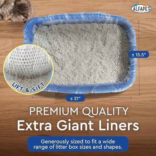 Cat Litter Box Sifting Liners Alfapet - Image 3
