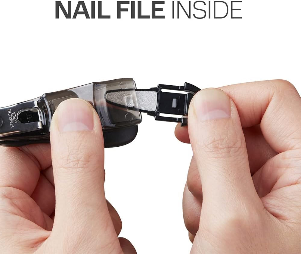 Nail Clippers, Steinder® Easy 360 Rotation Nail Clippers Set Made in Korea/cortauñas cortaúñas de Manos y pies/Gift for Men & Women Convenient Senior for Thick Toe Nail.