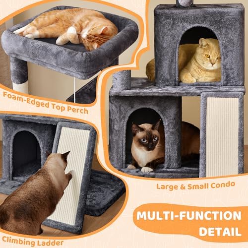 Yaheetech 42in Cat Tree Tower - Image 4