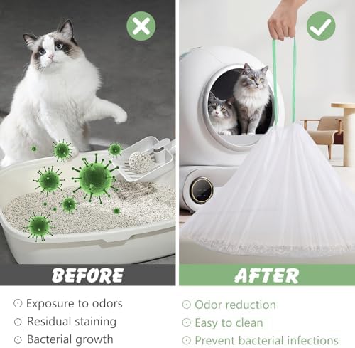 Cat Litter Box Liners For Meowant, 20 x 18 In - Image 5
