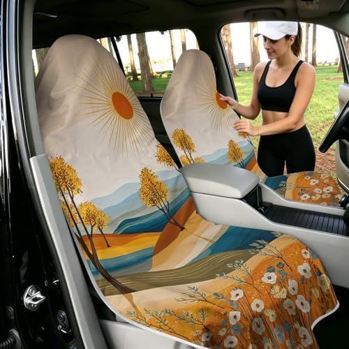 2 Pack Car Towels Seat Cover - Image 2