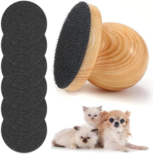 Pet Dog Nail File with 6 Replaceable Sandpaper Sheets, Safe Scratch Pad & Nail by Unknown