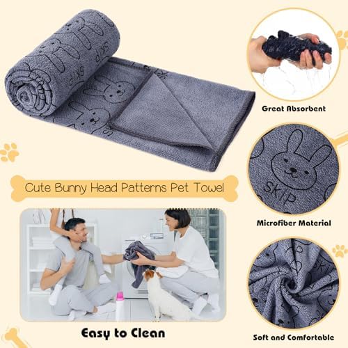 Irenare 12 Microfiber Puppy Towels - Image 3