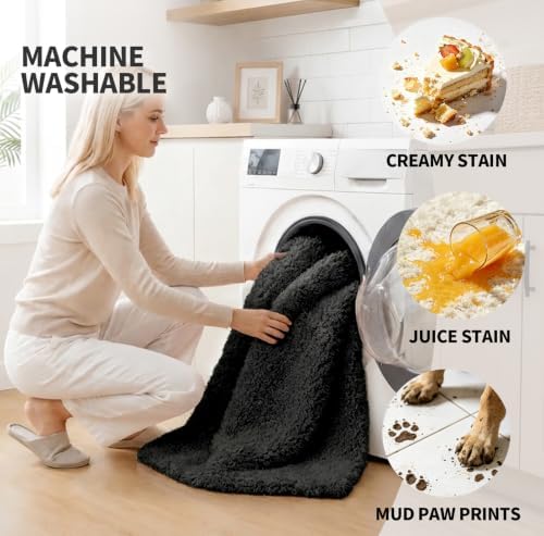 ILANGO Bathroom Rugs 48" × 24", Extra Soft Absorbent Microfiber Bath Rugs - Image 3