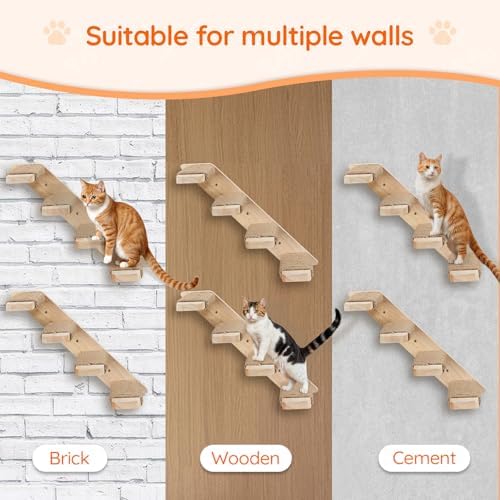 HOOBRO 2 Pack Cat Wall Shelves - Image 3