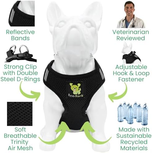 EcoBark Step in Dog Harness, XS & Small Dog Harness - Image 3