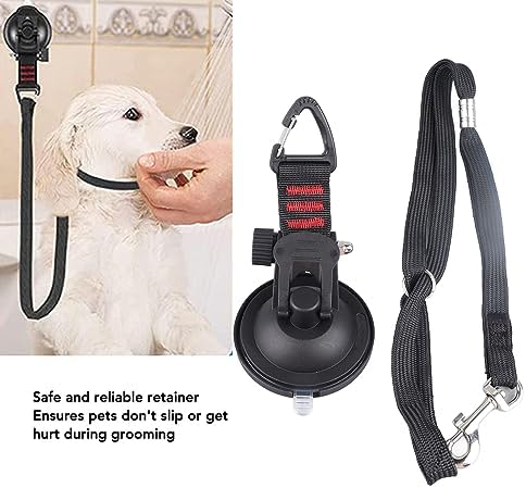 Dog Bathing Tether with Heavy Suction Cup, Dog Grooming Tub Restraint Leash - Image 3
