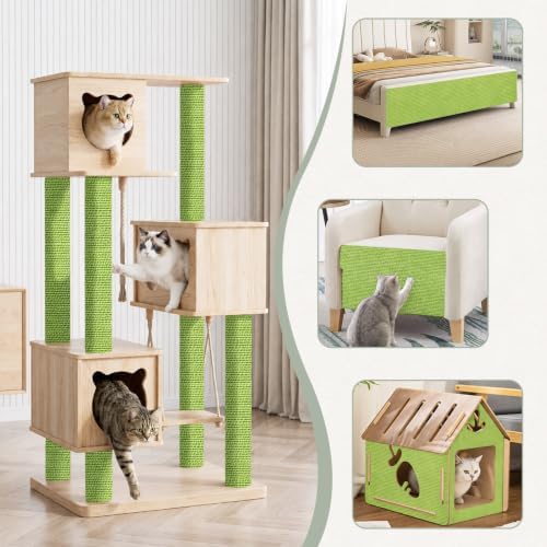 Cat Scratch Couch Furniture Protector from Cat Claws, 39.3x15.8In - Image 2
