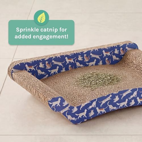 Kitty City Corrugate Sofa Lounger Cat Scratcher - Image 5