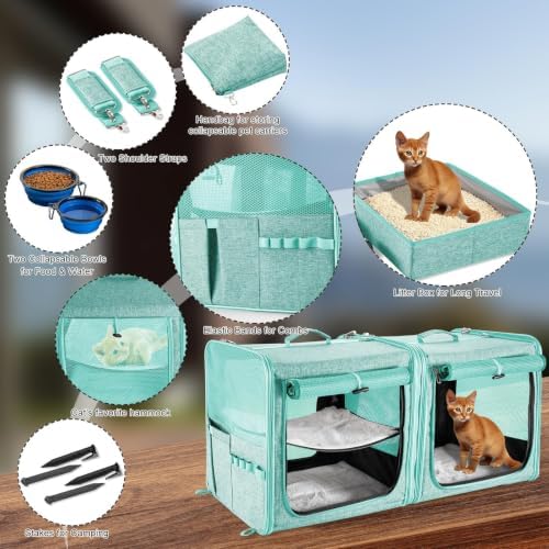 Extra Large Cat Carrier for 2 Cats - Image 5