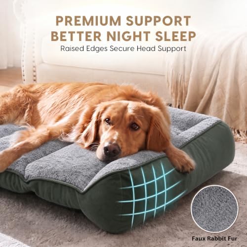 Orthopedic Dog Beds Large Sized Dog, Washable Dog Bed - Image 2