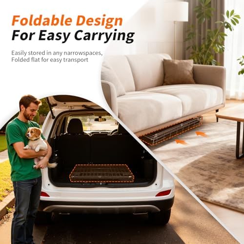 FDW | 24" Foldable Metal Dog Crate | Dark Black | Cage - Image 3