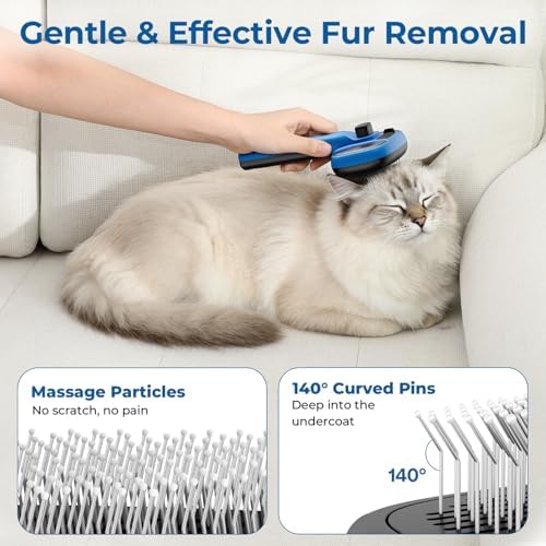 Pecute Self-Cleaning Steam Dog Cat Brush - Image 4