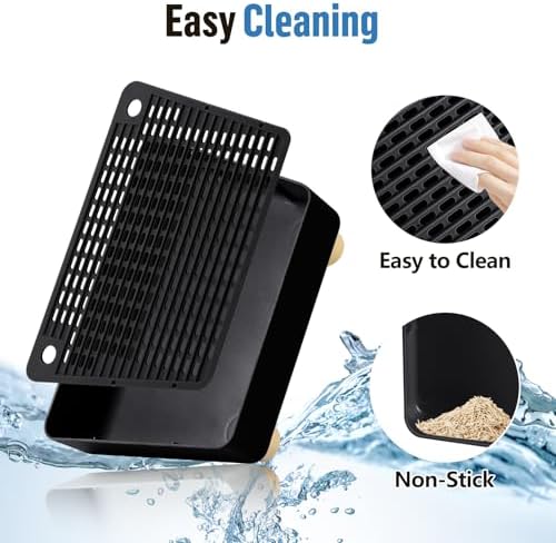 Extra Large Cat Litter Box Step Ramp, Cat's Litter Catcher Mat - Image 5