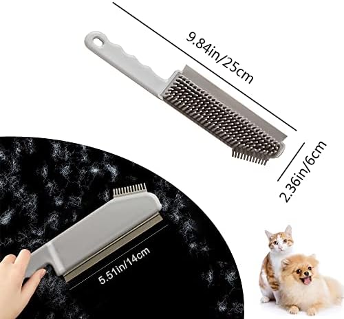 Pet Hair Removal Brush, Pet Hair Remover, 3 in 1 Mirror Cleaning Brush - Image 2
