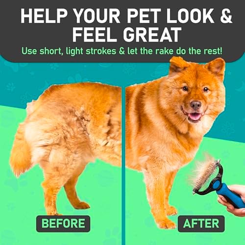 Maxpower Planet Dog Rake and Brush Set - Image 5