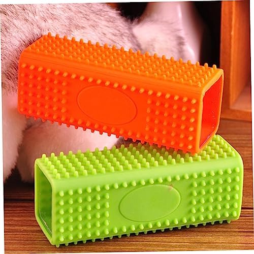 FOMIYES 3pcs Silicone Pet Hair Remover Brush - Image 4