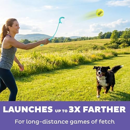 Outward Hound FlyFetch Launch-A-Ball Dog Ball Launcher Toy - Image 4