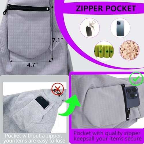 Dog Sling Water-Resistant Fabric - Image 5