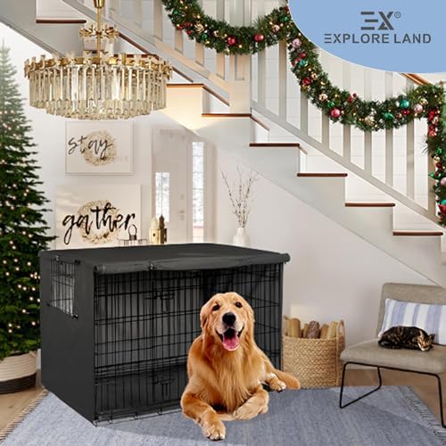 Explore Land Dog Crate Cover, 38 inches - Image 6