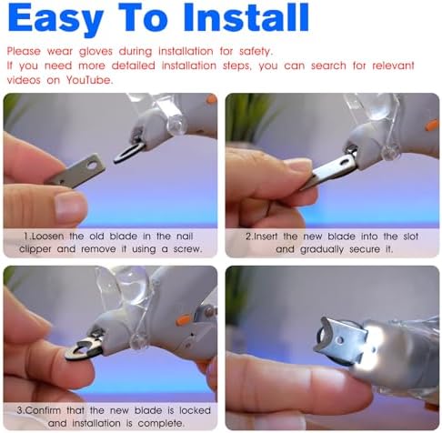 6 Pet Nail Clipper Blade Replacement Part - Image 4