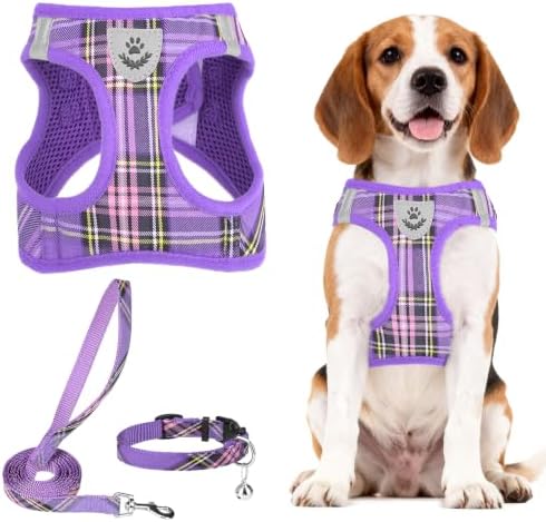 PUPTECK Dog Harness, Collar and Leash Set No Pull by PUPTECK