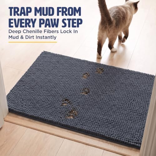 Muddy Mat® | Cat Litter Mat 18"x28", Litter Trapping Mat, Super Absorbent - Image 7