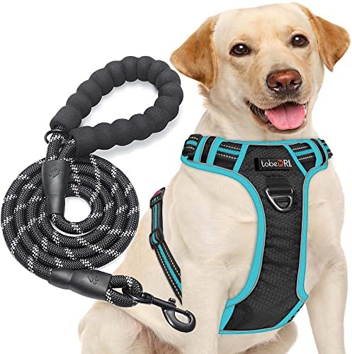 tobeDRI No Pull Dog Harness Adjustable Reflective Oxford Easy Control Medium by tobeDRI
