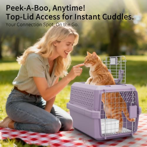 RIZZARI Crate Small Animal Carrier: Secure Lock Ventilated Shell Design - Image 7