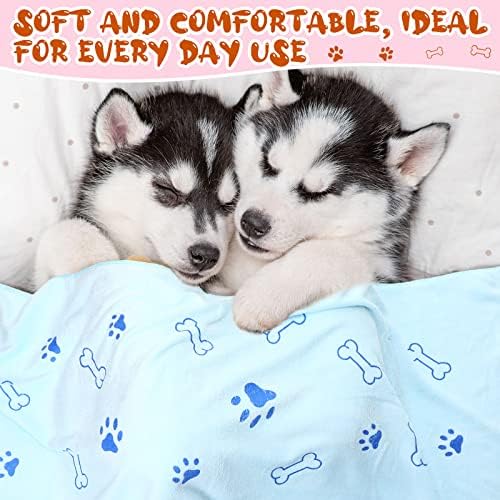 Irenare 12 Pack Dog Bath Towel Set 20'' x 39'' Microfiber - Image 6