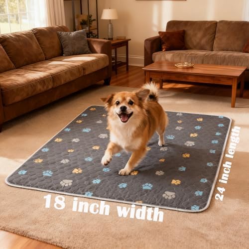Aitmexcn Washable Pee Pads for Dogs, 2 Pack Reusable Puppy Pads - Image 4