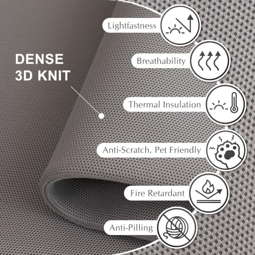 DECOLAB Standing Wall Room Dividers, Portable Partition - Image 5