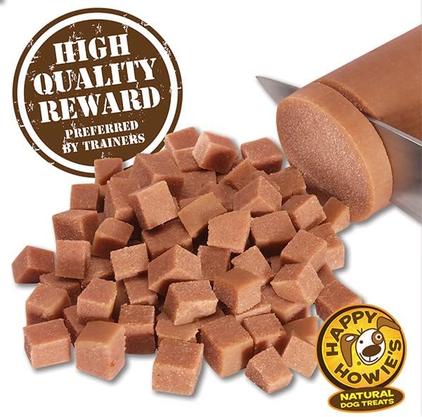 Happy Howie's Soft Meat Roll Treat - Soft Dog Food Rolls, Natural Ingredients, for All Dogs, Made in USA - Beef, Lamb, Turkey, 12 Oz (Pack of 3)