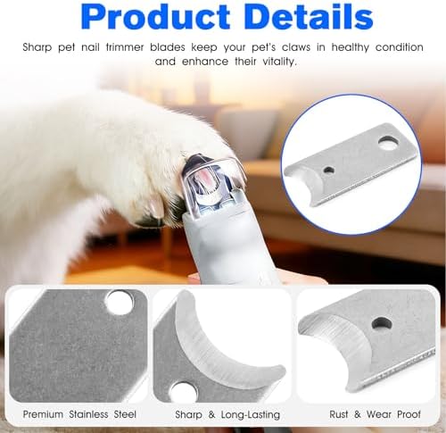 6 Pet Nail Clipper Blade Replacement Part - Image 3
