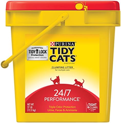 Purina Tidy Cats Clumping Cat Litter, 24/7 Performance Multi Cat Litter - 27 by PurinaTidyCatsLitter