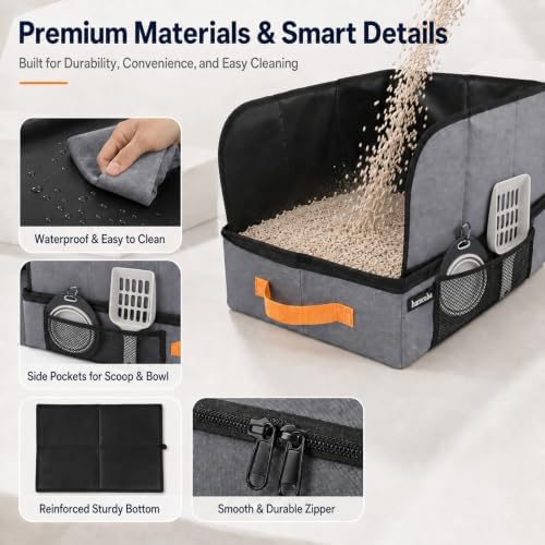 hamraba Large Travel Litter Box - Image 3