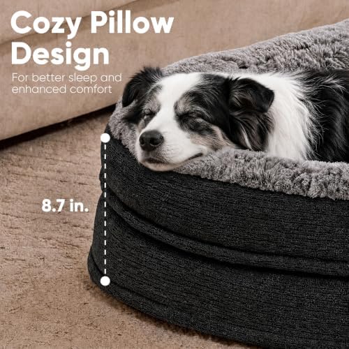 FUKUMARU Large Dog Bed，Thickened Orthopedic Sofa Bed, Waterproof & Washable - Image 4