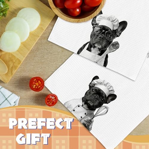 Dog Kitchen Towels Decor Set of 2 - Image 5