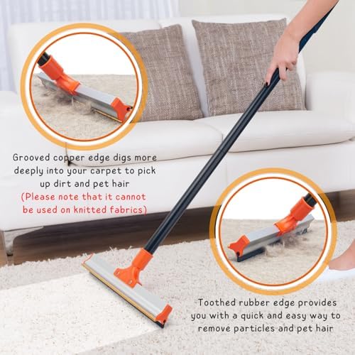 Carpet Rake for Pet Hair Removal - Image 3