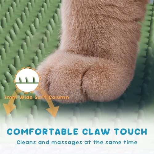 Cat Litter Mat, Silicone Litter Trapping Mat - Image 3