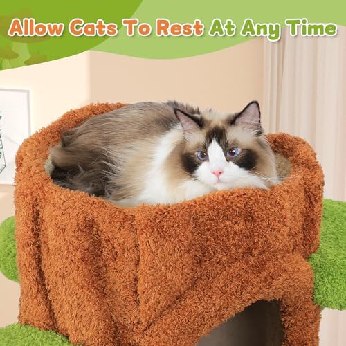 KAMABOKO 90.5 Inch Luxury Cat Tree - Image 5